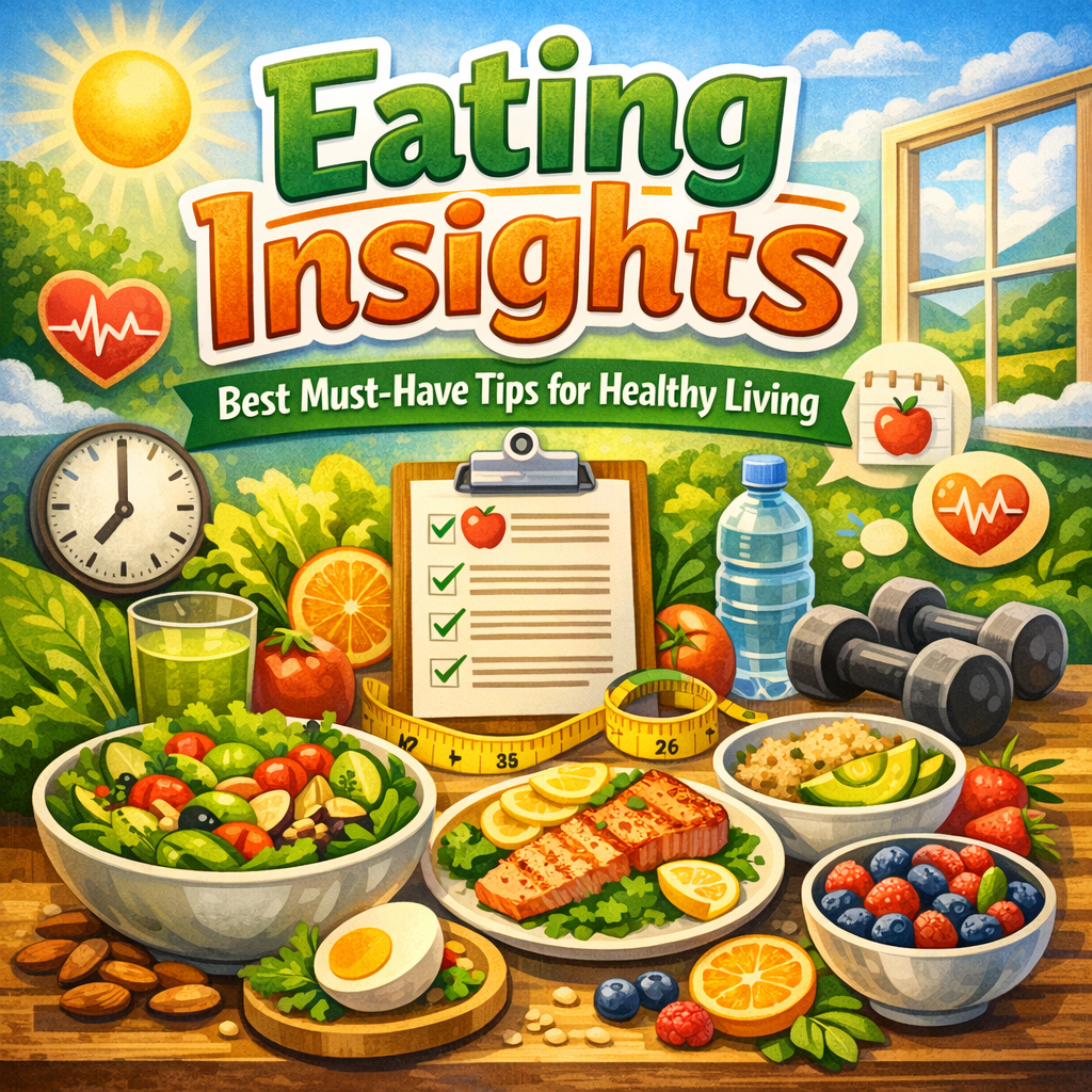 Illustration of Eating Insights: Best Must-Have Tips for Healthy Living