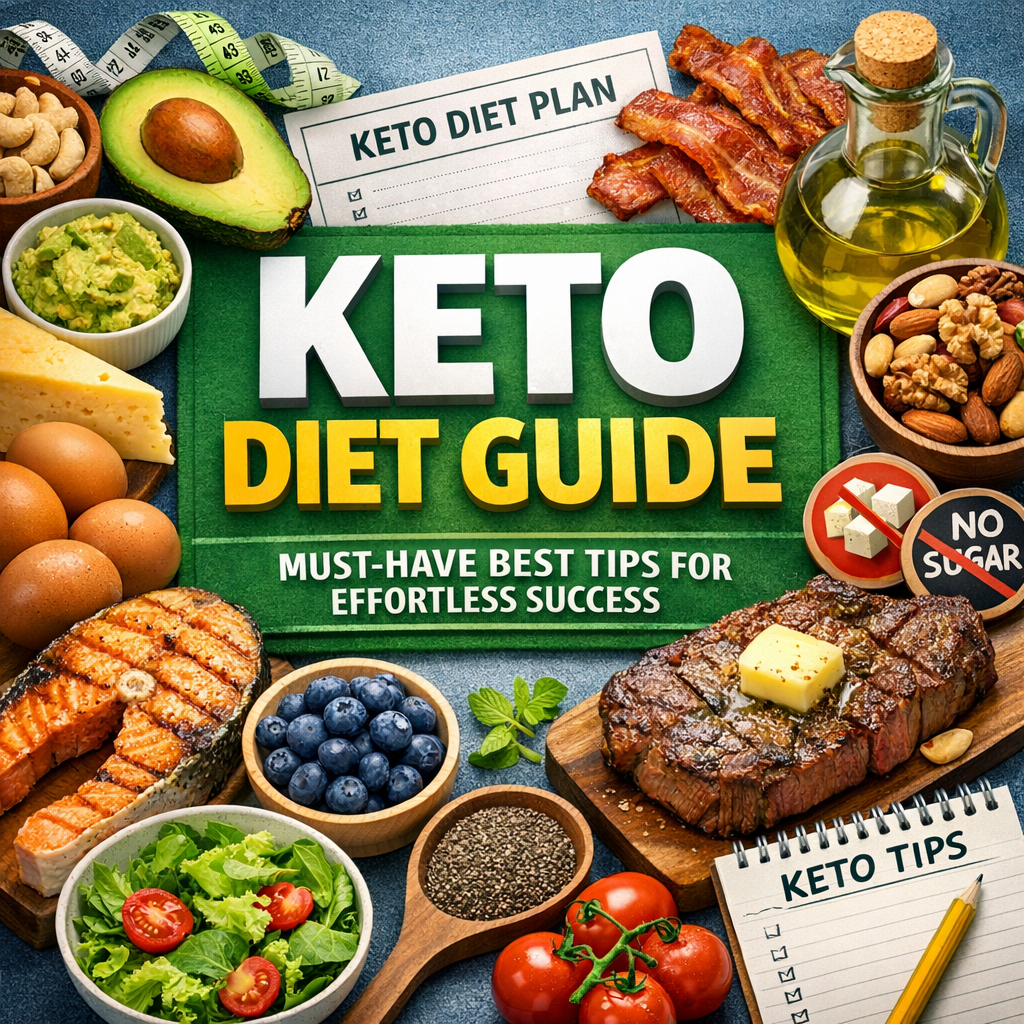 Illustration of Keto Diet Guide: Must-Have Best Tips for Effortless Success