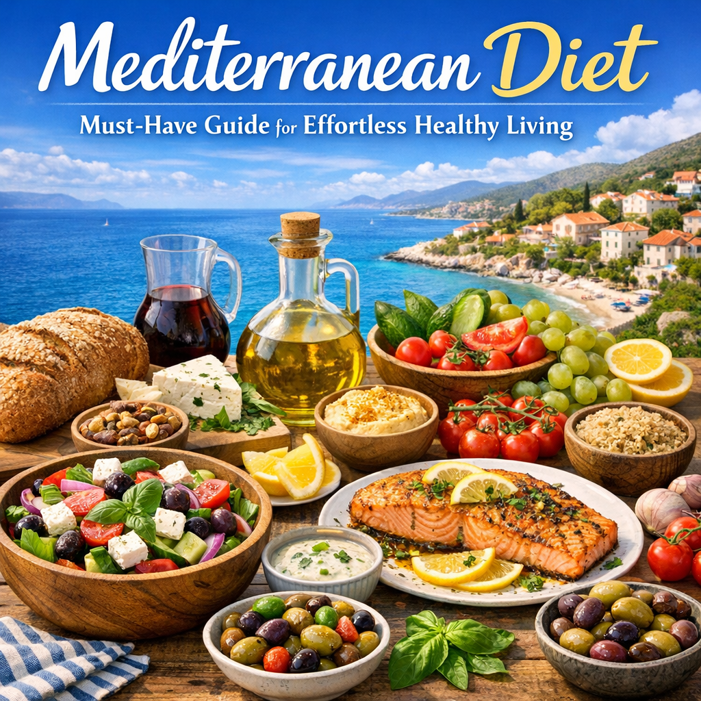 Illustration of Mediterranean Diet: Must-Have Guide for Effortless Healthy Living