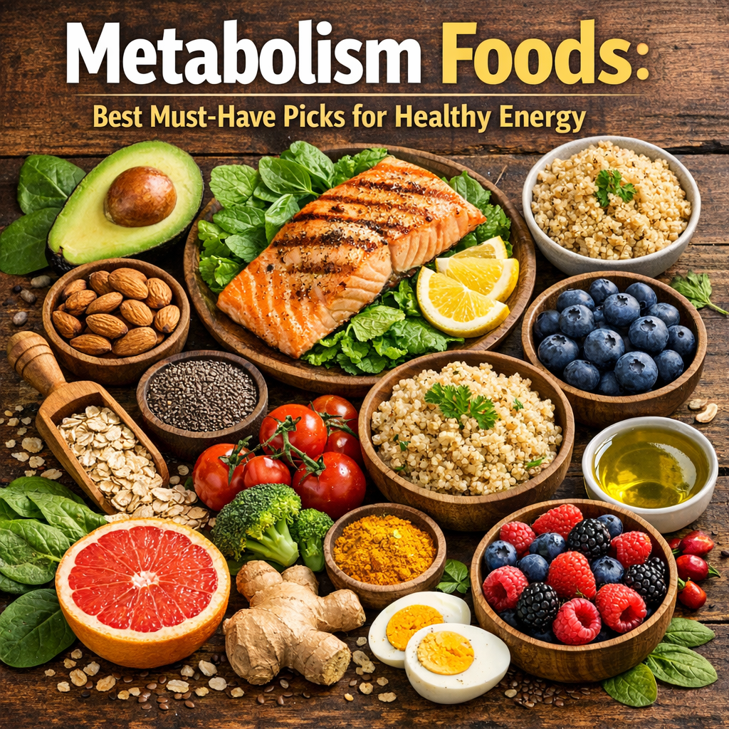 Illustration of Metabolism Foods: Best Must-Have Picks for Healthy Energy