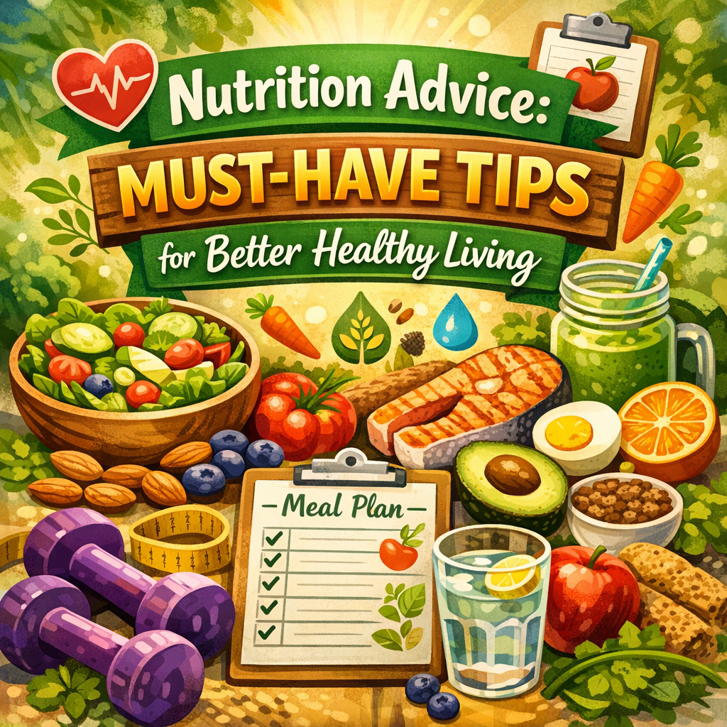 Illustration of Nutrition Advice: Must-Have Tips for Better Healthy Living