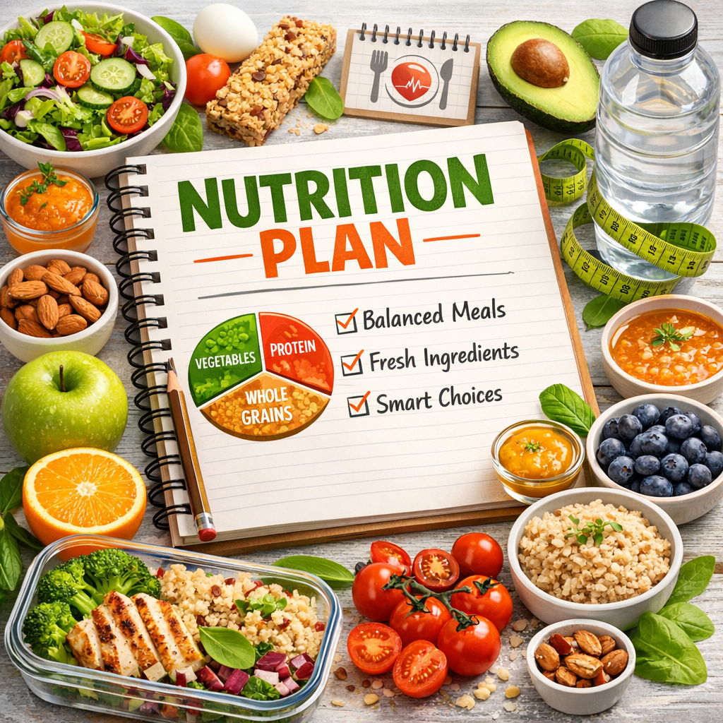 Illustration of Nutrition Plan: Best Must-Have Guide for Healthy Eating