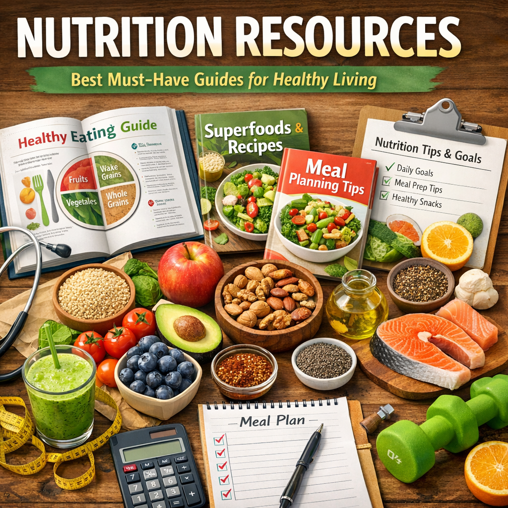 Illustration of Nutrition Resources: Best Must-Have Guides for Healthy Living