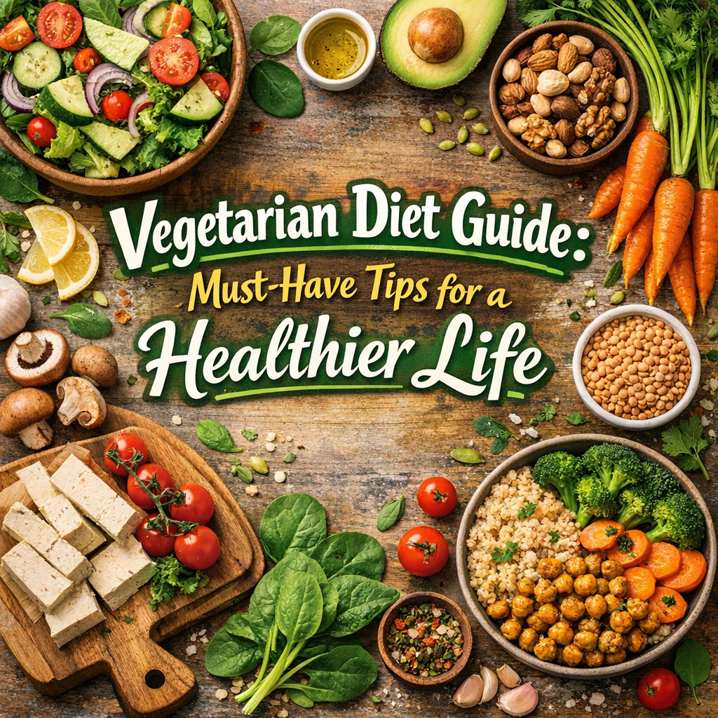 Illustration of Vegetarian Diet Guide: Must-Have Tips for a Healthier Life