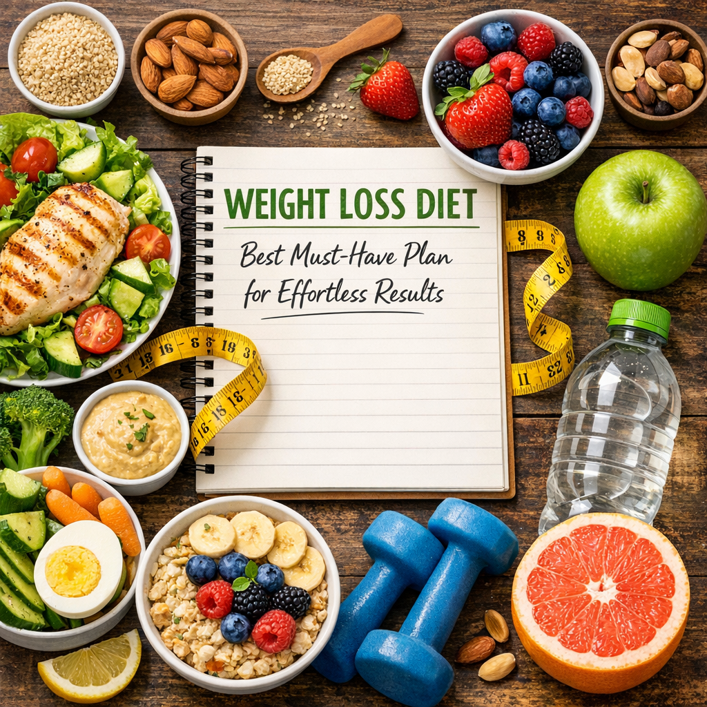 Illustration of Weight Loss Diet: Best Must-Have Plan for Effortless Results